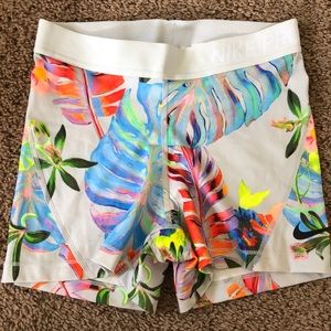 Nike pro spandex shorts